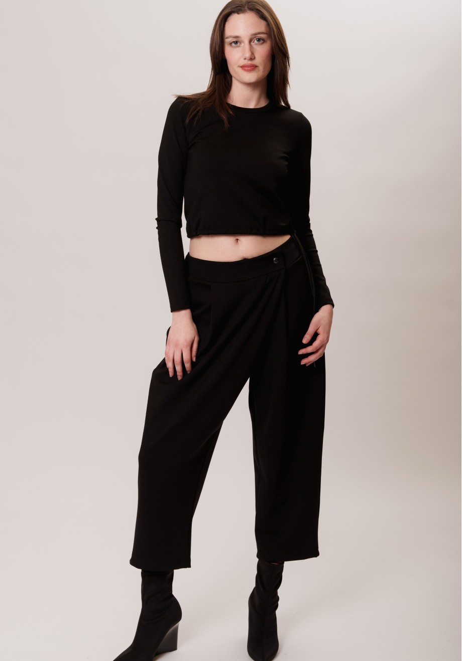 CROP BASIC P TEE