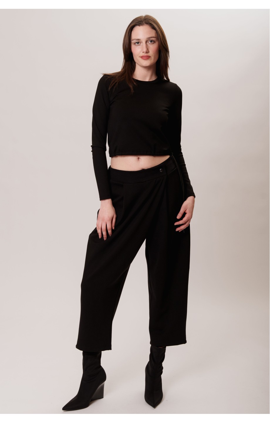 CROP BASIC P TEE