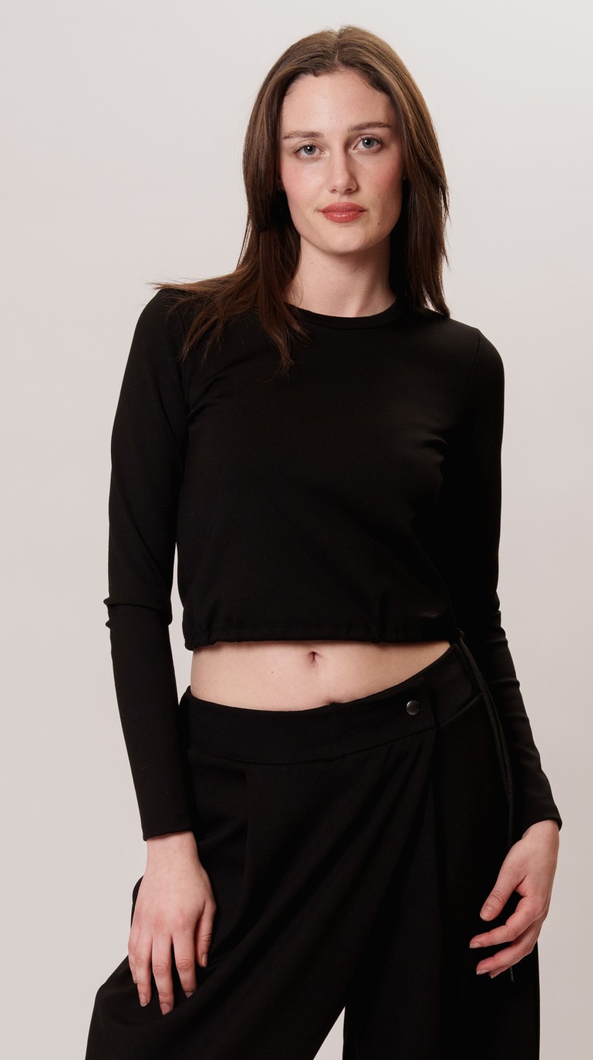 CROP BASIC P TEE