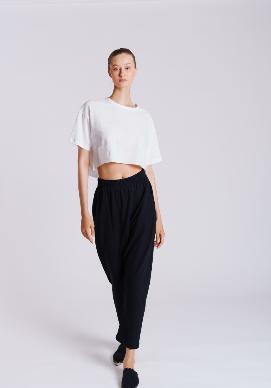 CROP C TEE