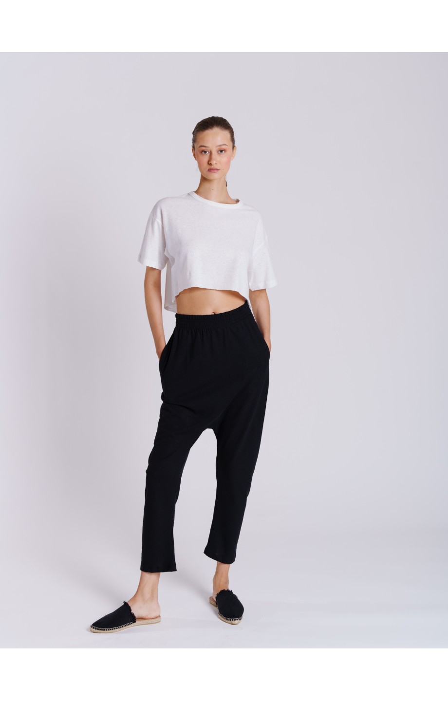 CROP C TEE