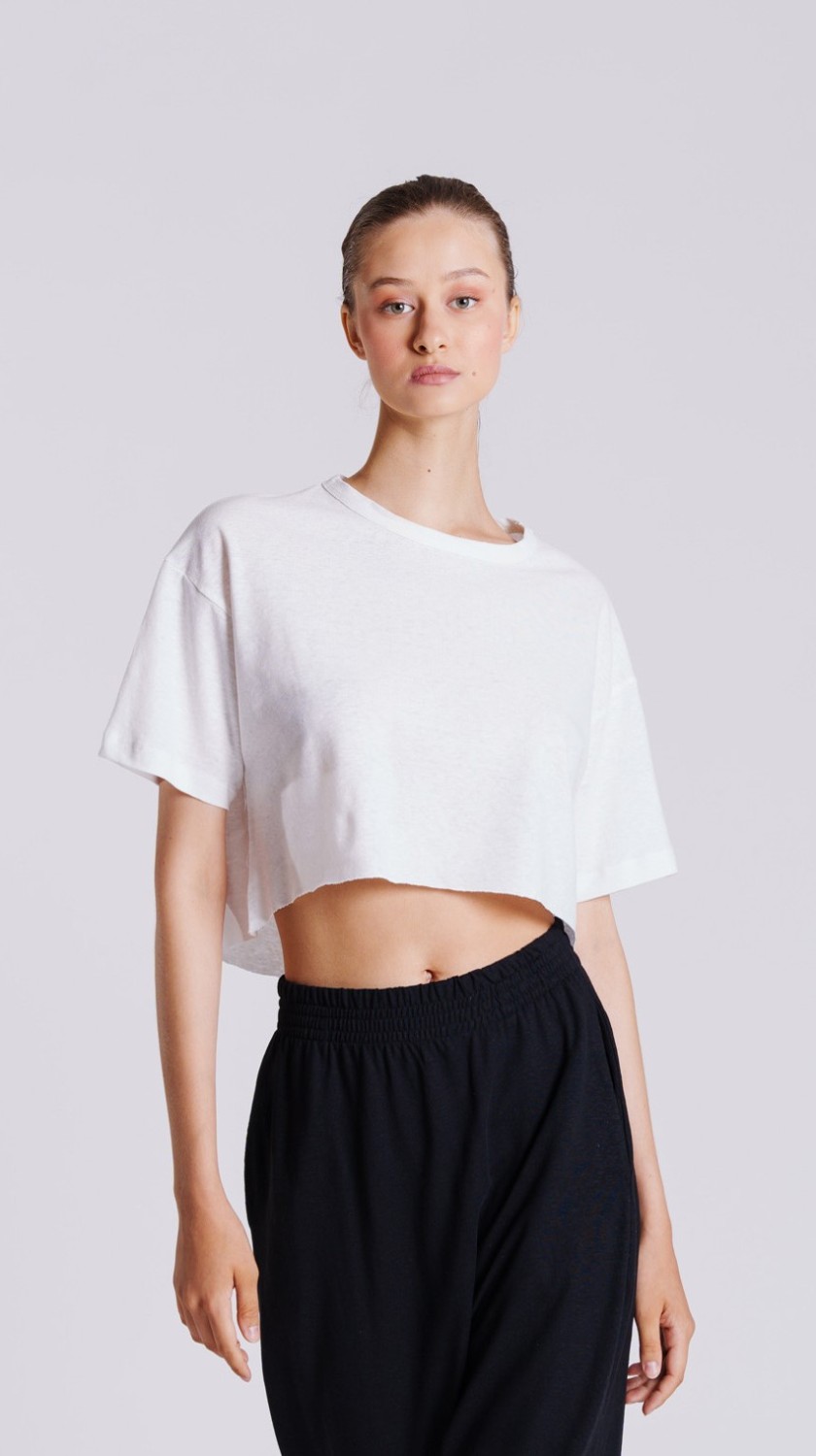 CROP C TEE