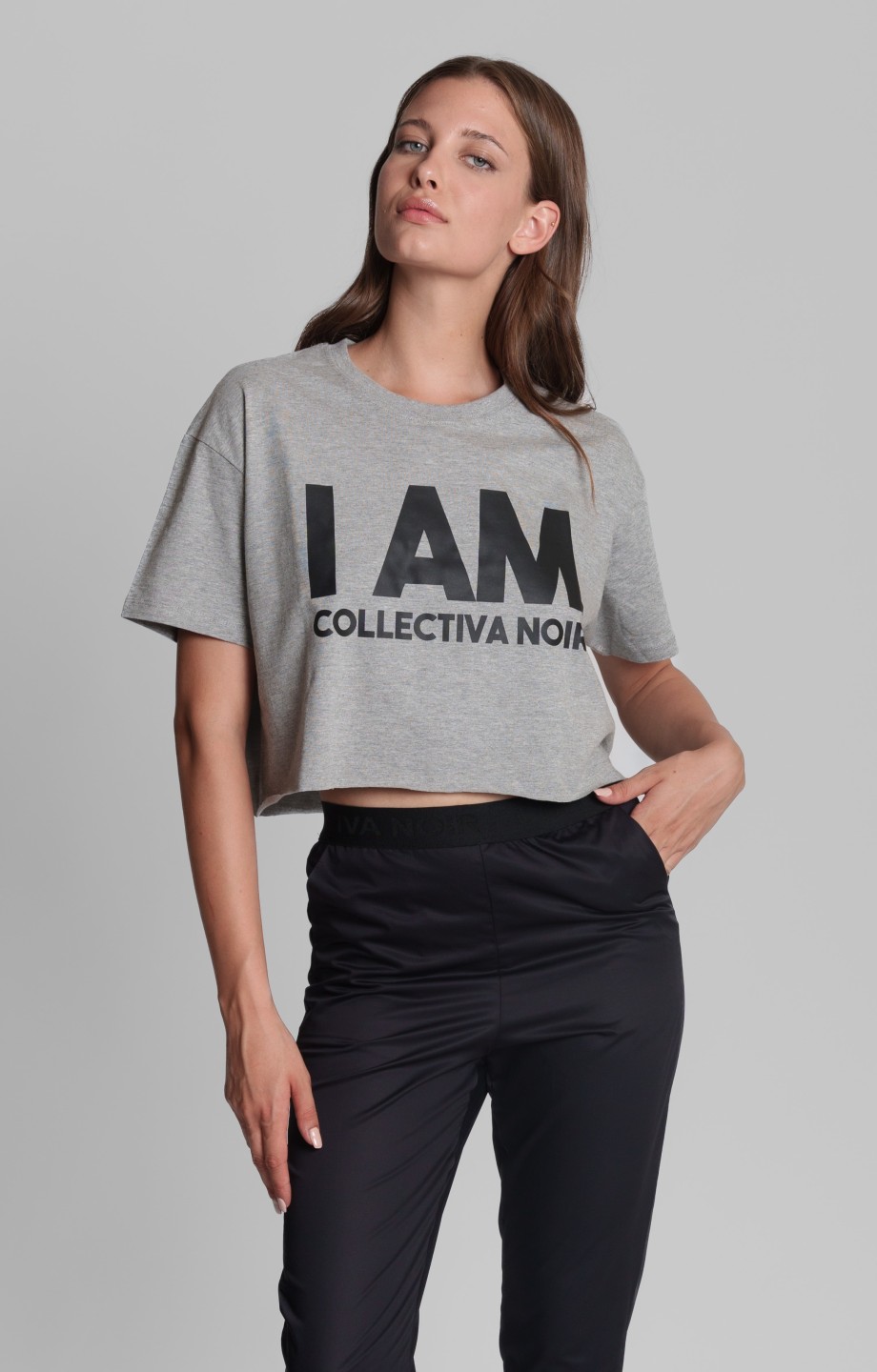 I AM BOLD CROP TEE