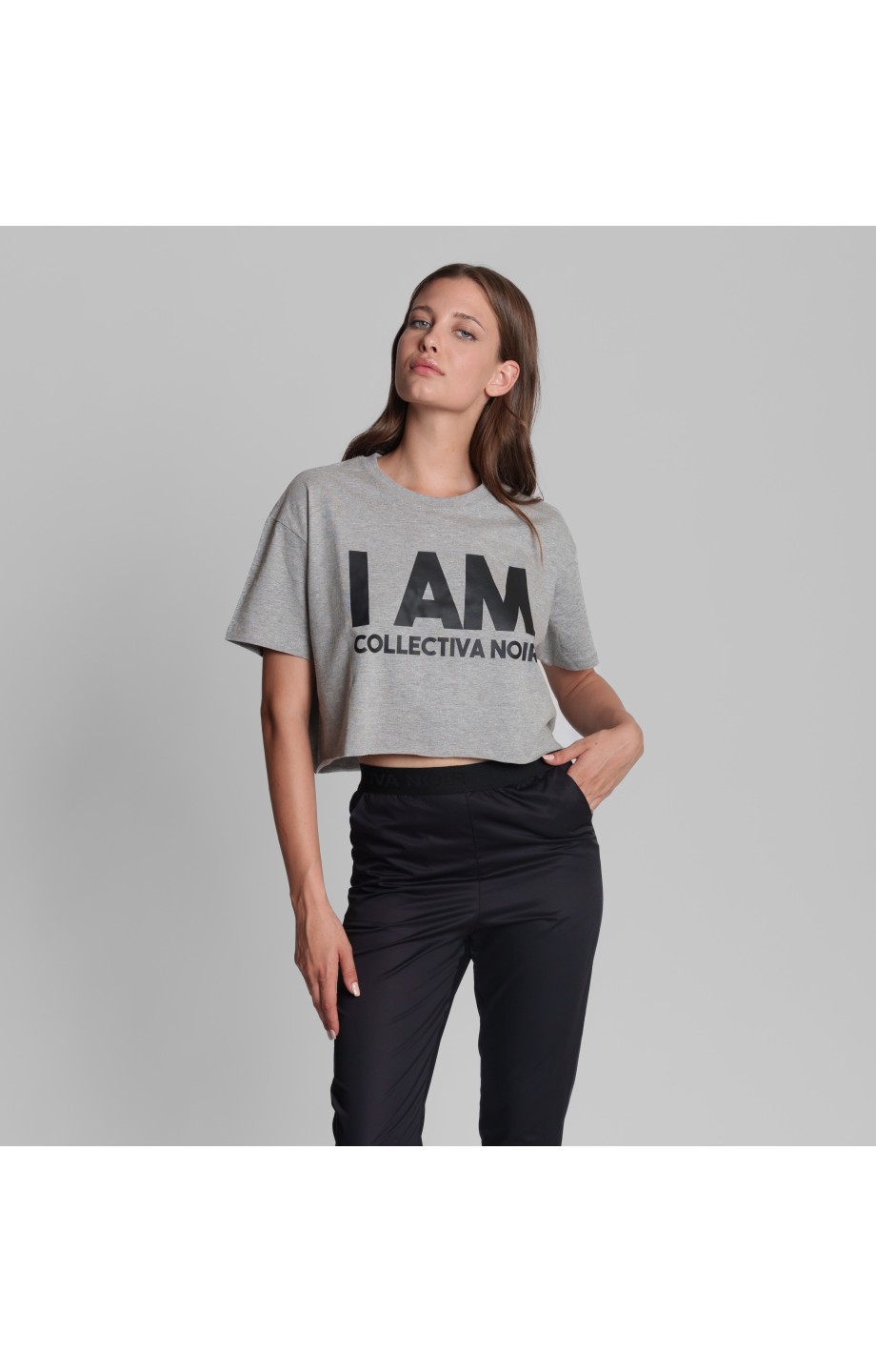 I AM BOLD CROP TEE