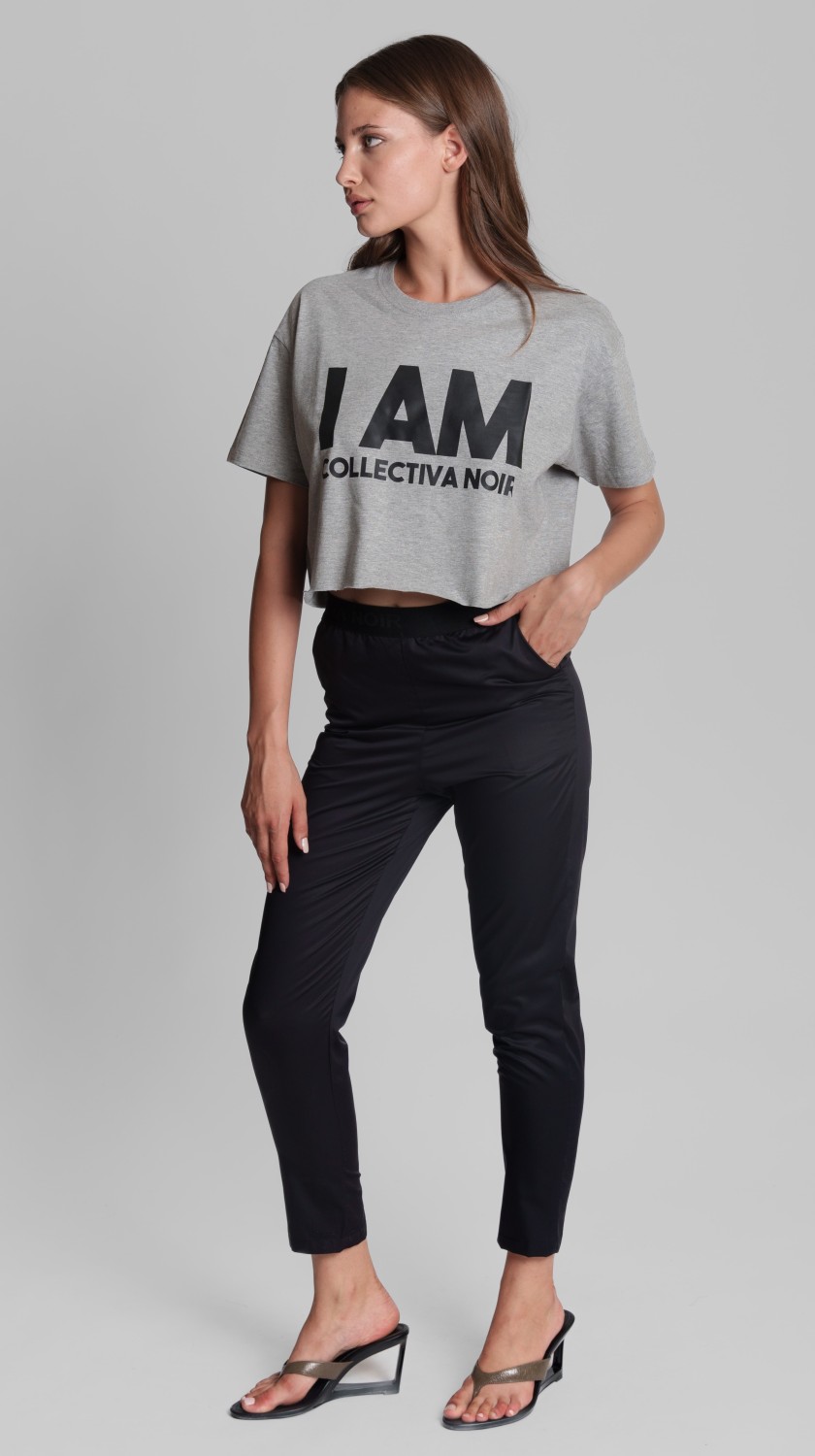 I AM BOLD CROP TEE